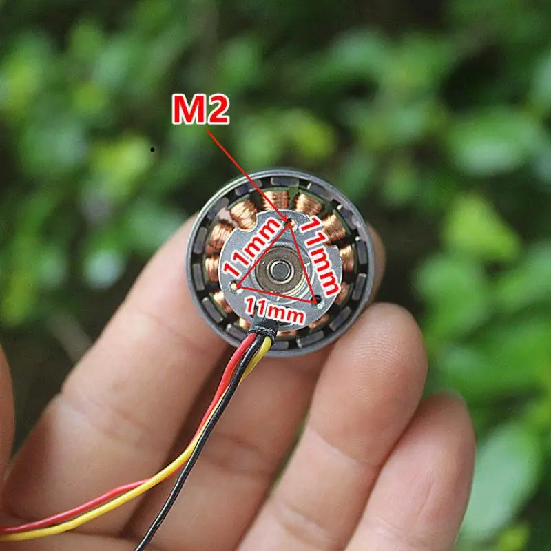 Hot 2204 Brushless Motor 1000KV RC Drone Replacement Motor High Torque Low Noise Metal Frame For DIY Quadcopter Model