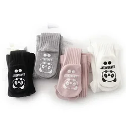 Baby Girls Tights Kid Anti-slip Cotton Pantyhose Toddler Infant Cartoon Legging 2024 Spring Fall Children's Korean Style Clothes