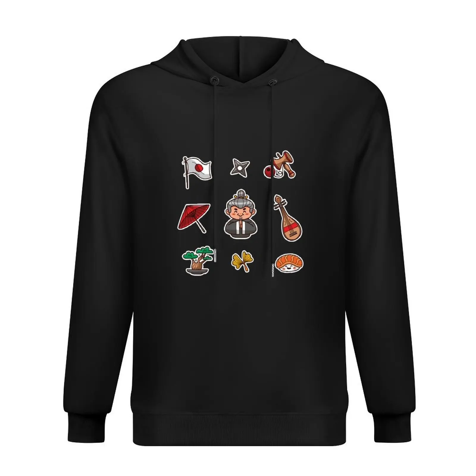 

MIX STICKER PACK Hoodie korean clothes japanese style autumn new products men clothes new in hoodies