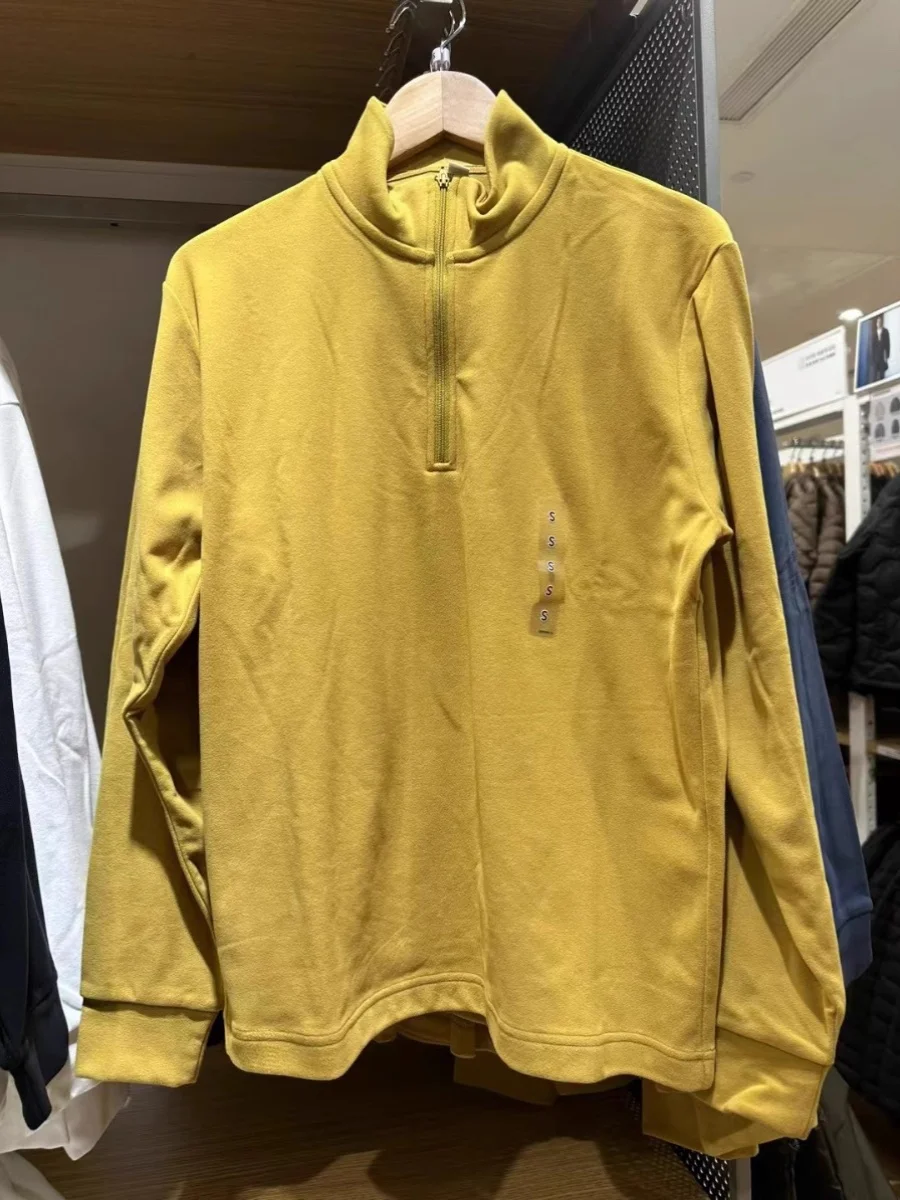 

Парные японские осенне-зимние мужские худи с длинным рукавом на молнии, эластичные, уличные, теплые, свободного кроя