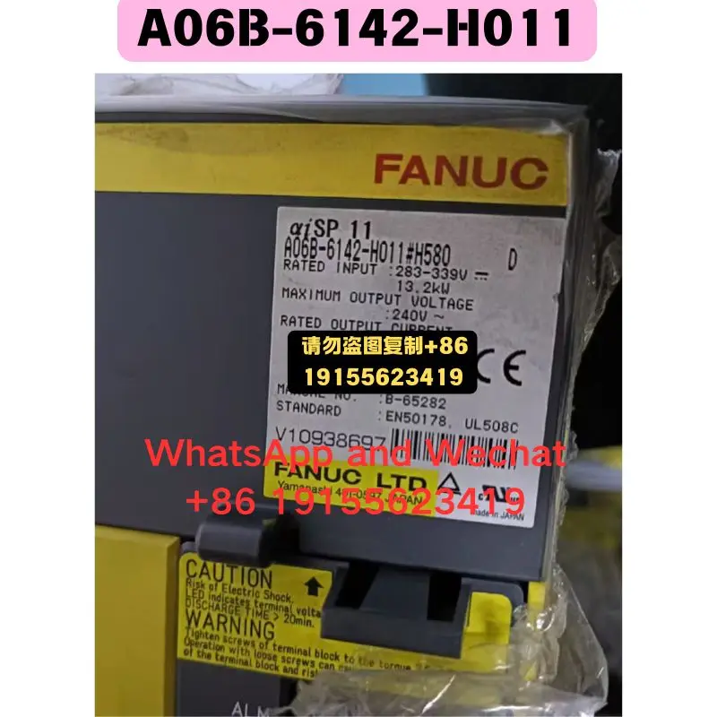 Used OEM disassembled parts A06B-6142-H011 Driver Functional test OK Quick delivery