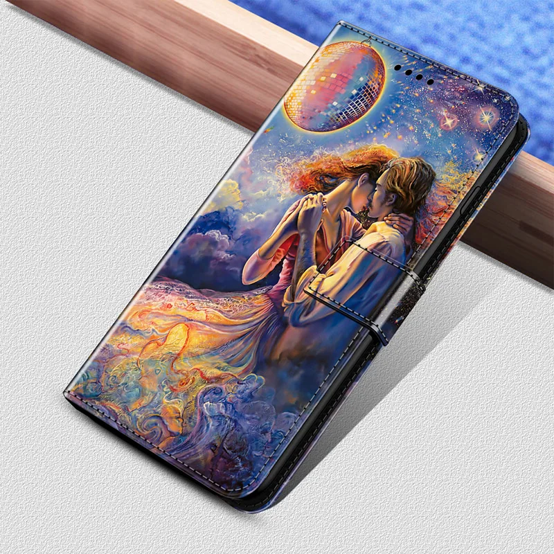 Leather Phone Case for Apple iPhone, Custom Image, Photo, Wallet, Flip Cover for iPhone 16, 15, 14, 11, 12, 13 Pro