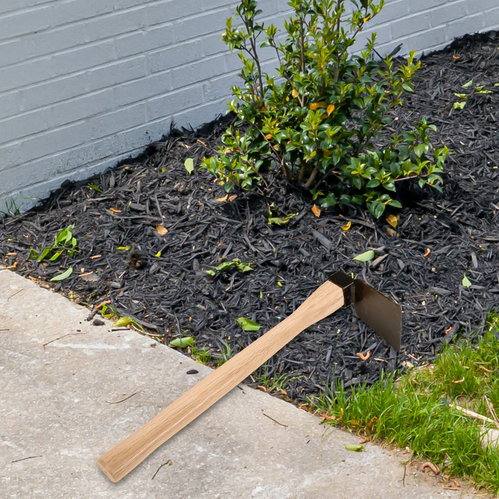 Wood Hoe Handle Replacement – Sturdy Wooden Handle with Comfortable Grip for Garden Tools and Woodworking