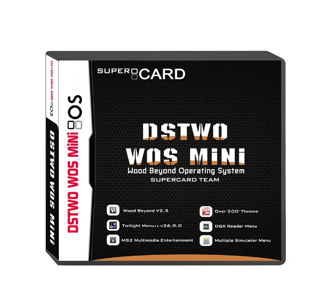 DSTWO WOS MiNi system 1000+ games NDS combined card Custom theme