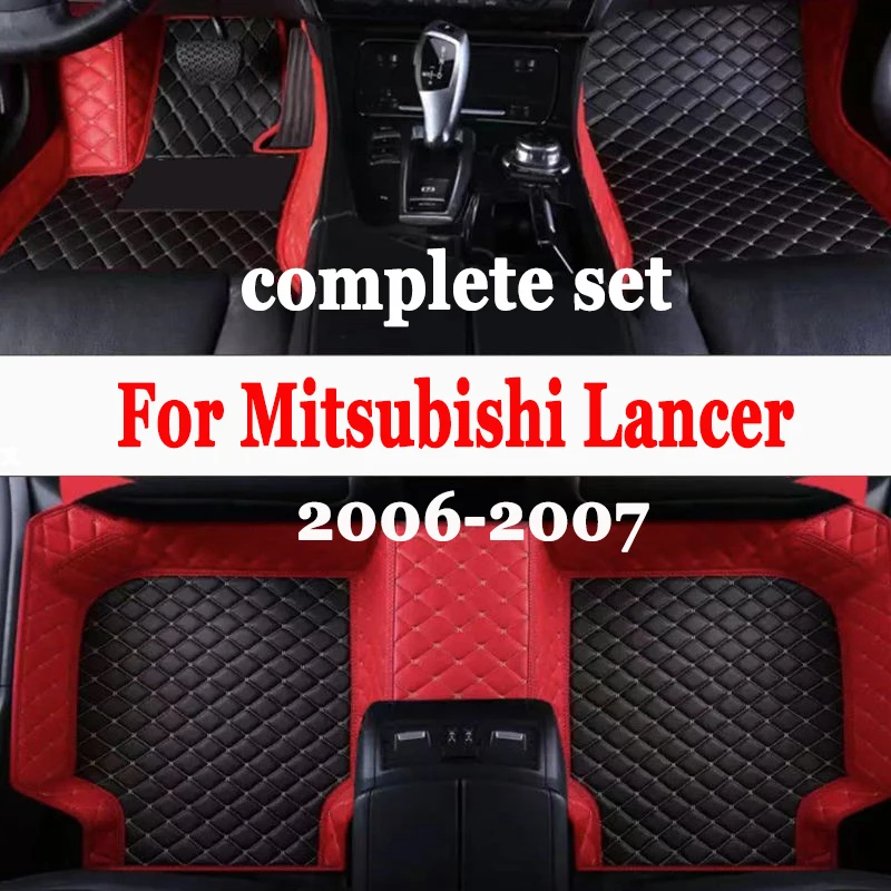 

Автомобильные коврики для Mitsubishi Lancer Evolution IX RS GSR 2006 ~ 2007, водонепроницаемый коврик, автомобильный напольный коврик, Alfombrillas Coche, автомобильные аксессуары