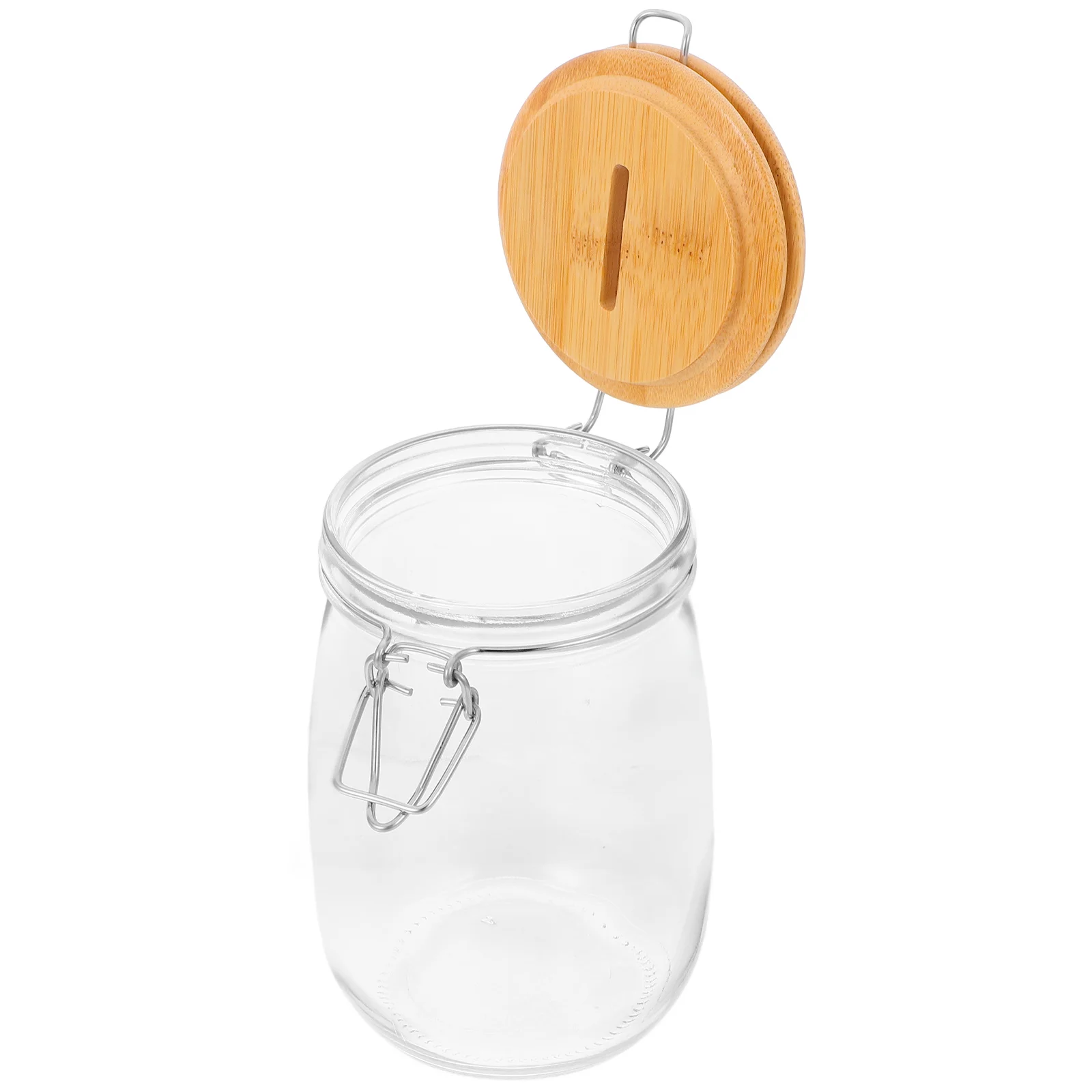 

Piggy Bank Clear Coin Banks Money Jar Large Capacity Storage Safe Saving Glass Box Change Container Transparent Design