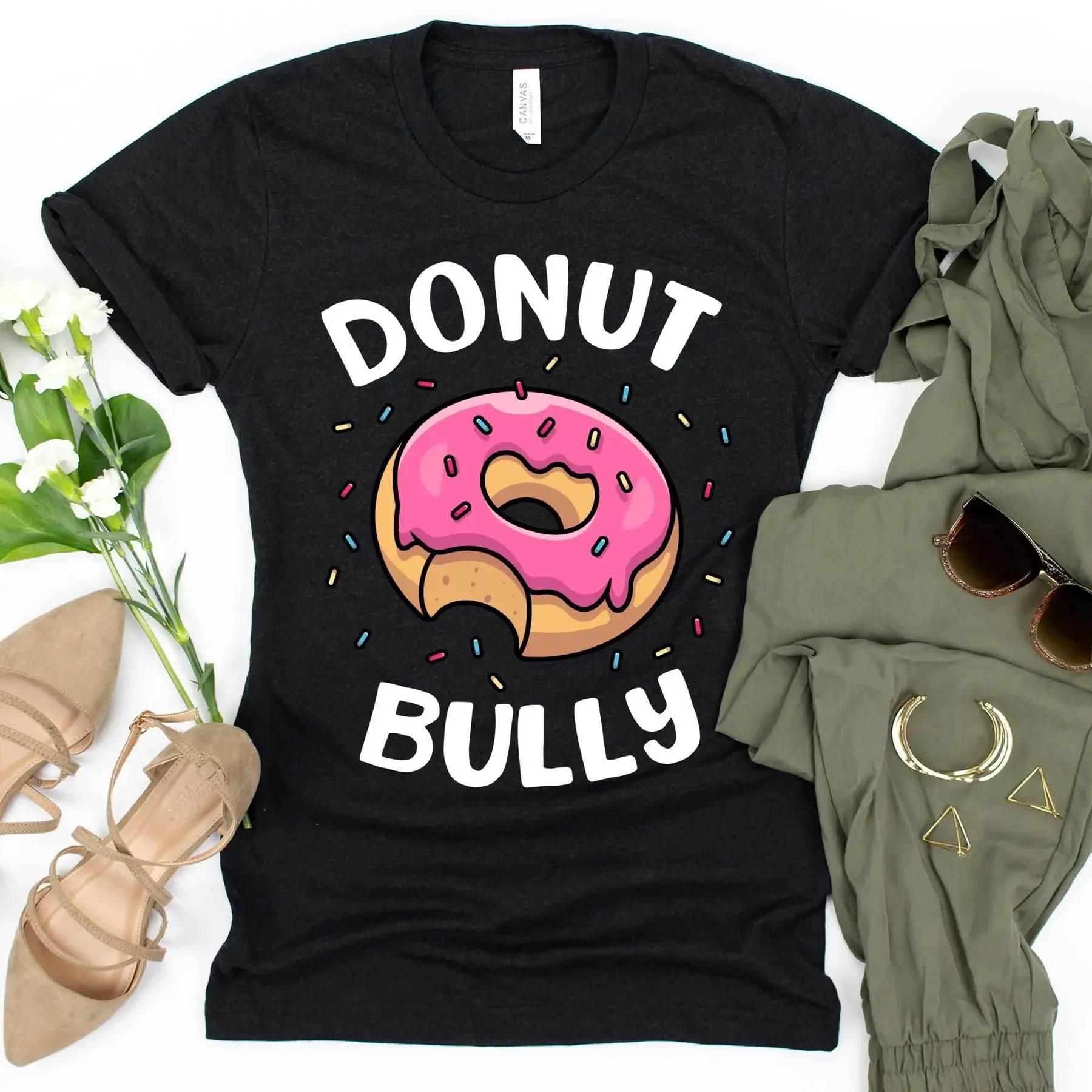 

Футболка Donut Bully Anti Bullying Choose Kind Be End Cyber Nice Human