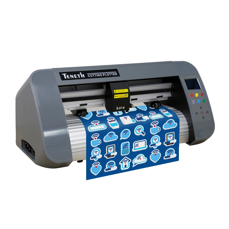 

Teneth Flatbed Plotter Cutter/mobile Skin Cutting Software Cutting Plotter