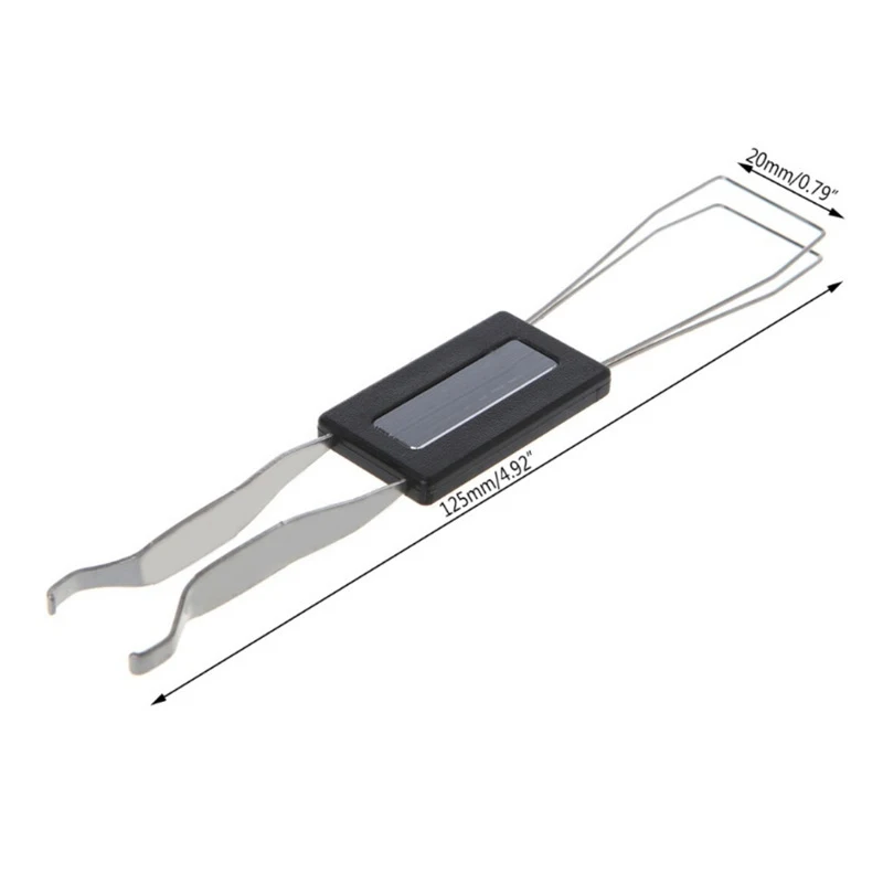 2 in 1 Universal KeyCap Remover Wire Metal for Mechanical Keyboard Cherry Shaft Pullers Disassembler Screwdriver Removal Tool