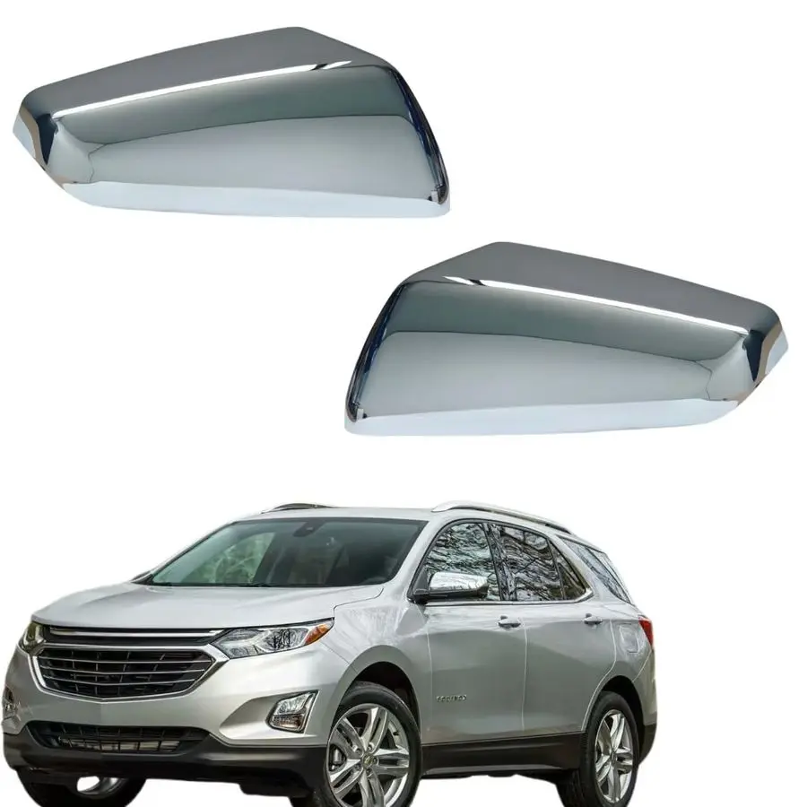 

Mirror Cap Cover Fit for 20182023 Chevrolet Equinox, 20182023 GMC Terrain Chrome