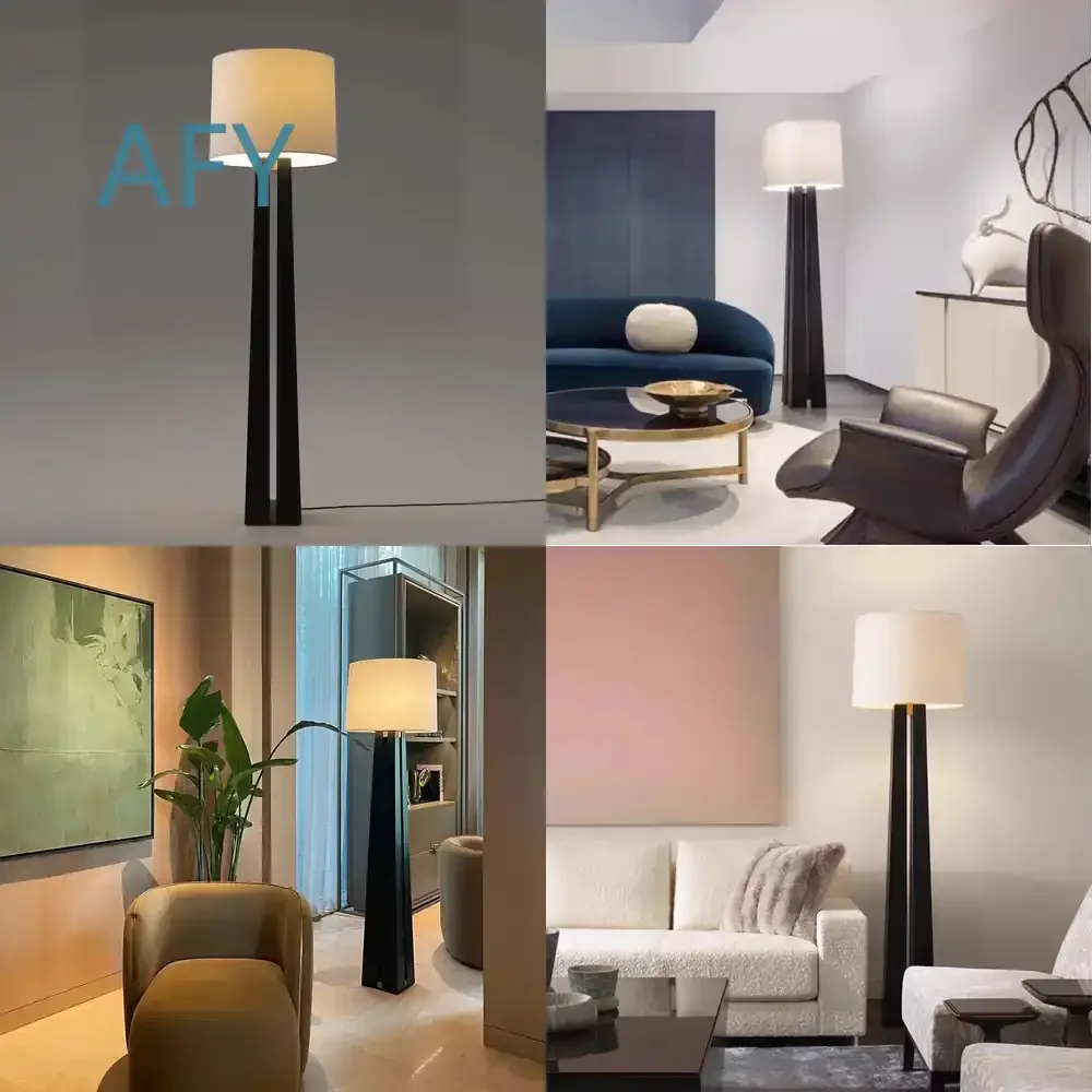 New Chinese Simple Floor Lamp for Designer Model Room Living Room American Hotel Lobby High End Decorative Atmosphere