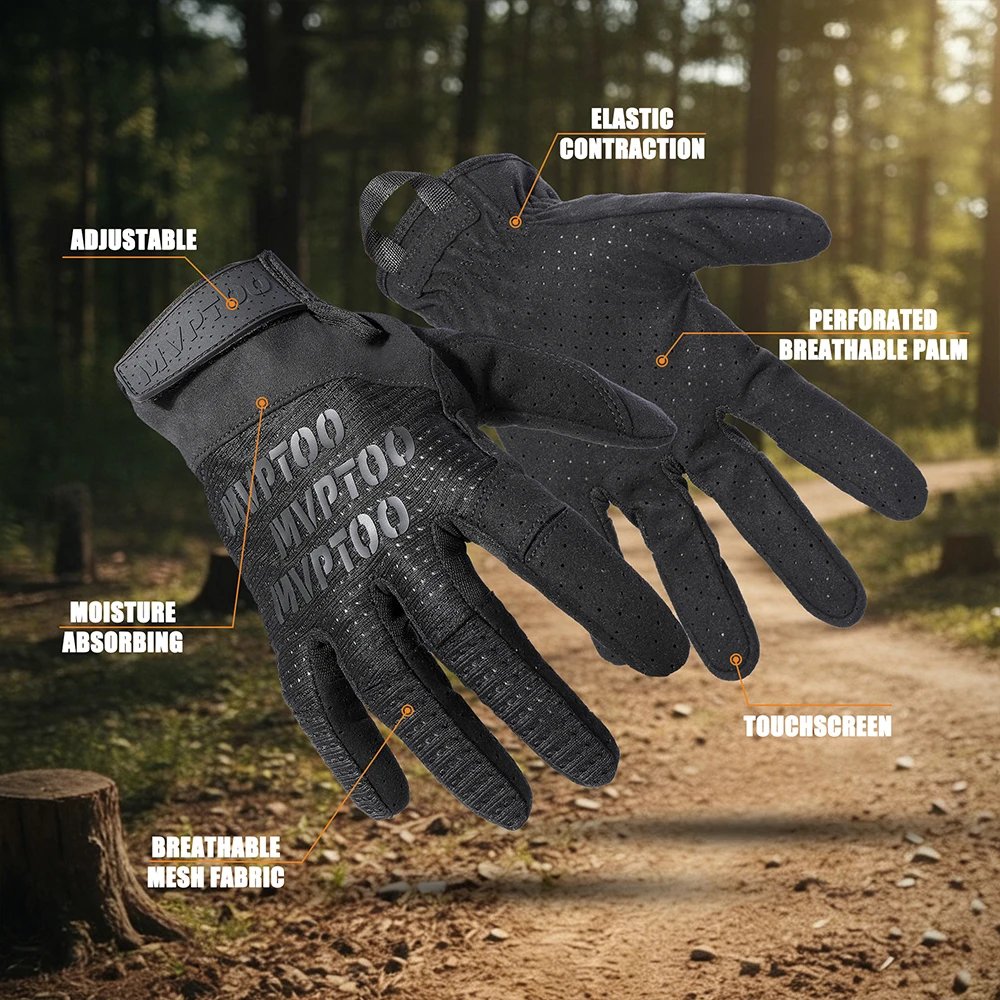 Outdoor Hunting Gloves - Oddychające rękawice taktyczne męskie z funkcją