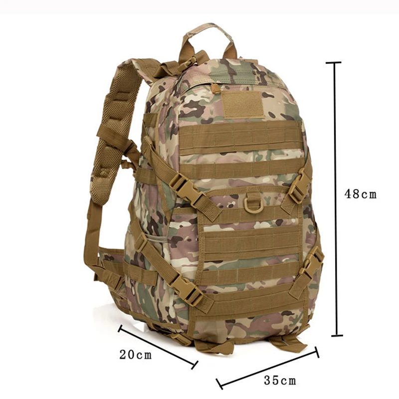 Imagem -06 - Tad-mochila de Ataque Tático para Homens Bolsa Multifuncional Bolsa de Caminhada Equitação Mochila para Acampamento Mochila cs para Montanhismo 35l