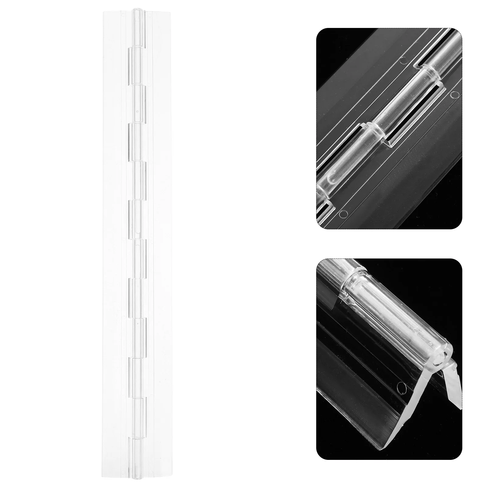

4 Pcs Hinge Accessories Acrylic Hinges for Boxes Hardened Cabinet Continuous Piano Crafts