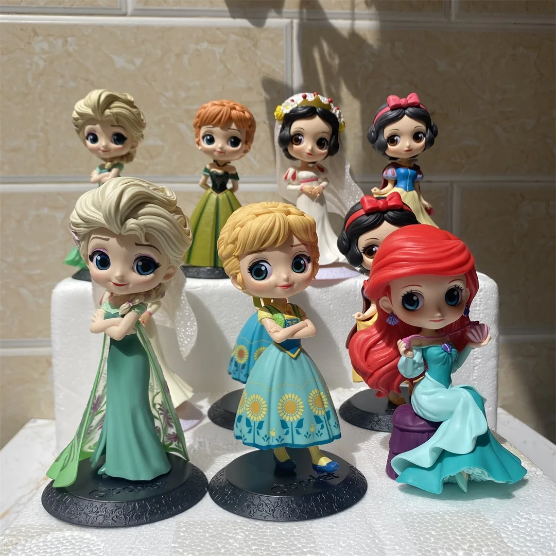 

Bandai genuine Qposket Frozen Disney Princess Elsa Ariel Anna figure