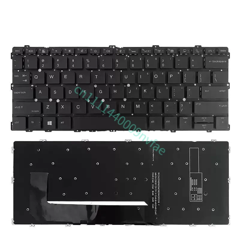 FOR HP Elitebook X360 1030 G2 1030 G3 1030 G4 HSN-104C Q10C US Laptop Backlit Keyboard 0.3