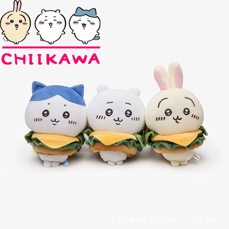 ตุ๊กตาชิคาวะ นิว บิ๊กแมคเบอร์เกอร์ อุซากิ ฮาจิวาระ การ์ตูนน่ารัก ของเล่นตุ๊กตาขนนุ่ม ของขวัญวันเกิดสำหรับเด็กผู้หญิง พวงกุญแจตุ๊กตา คาวาอี้