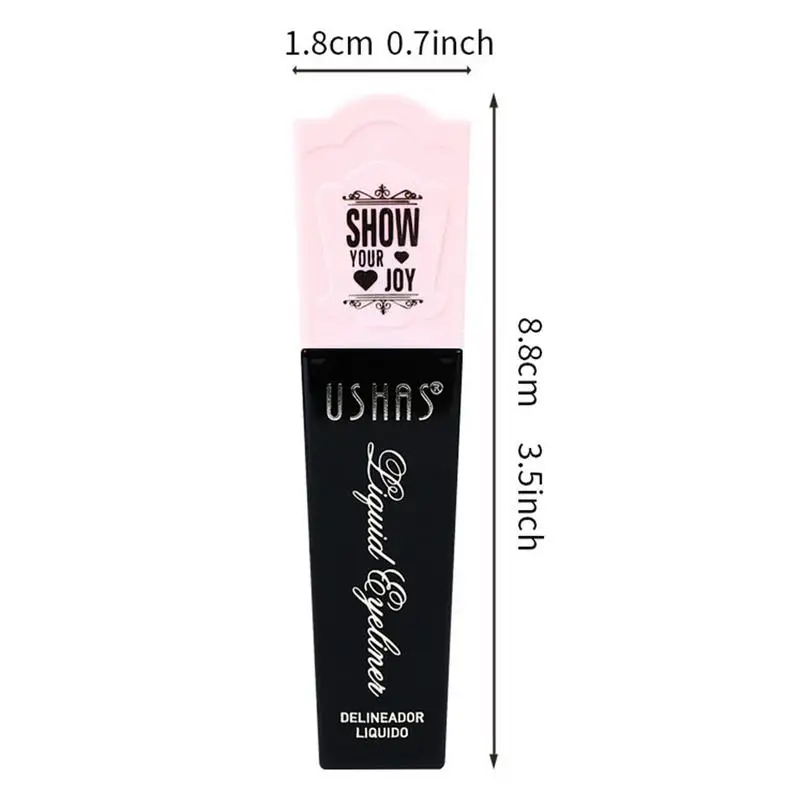 Wisch fester flüssiger Eyeliner wasserdichter Augen-und Lip liner Lidschatten stift Eyeliner Stift glatter flüssiger Eyeliner perfektes Katzenauge