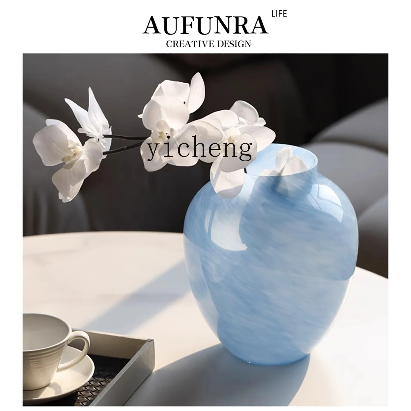 Fy Glass Vase Ornam…