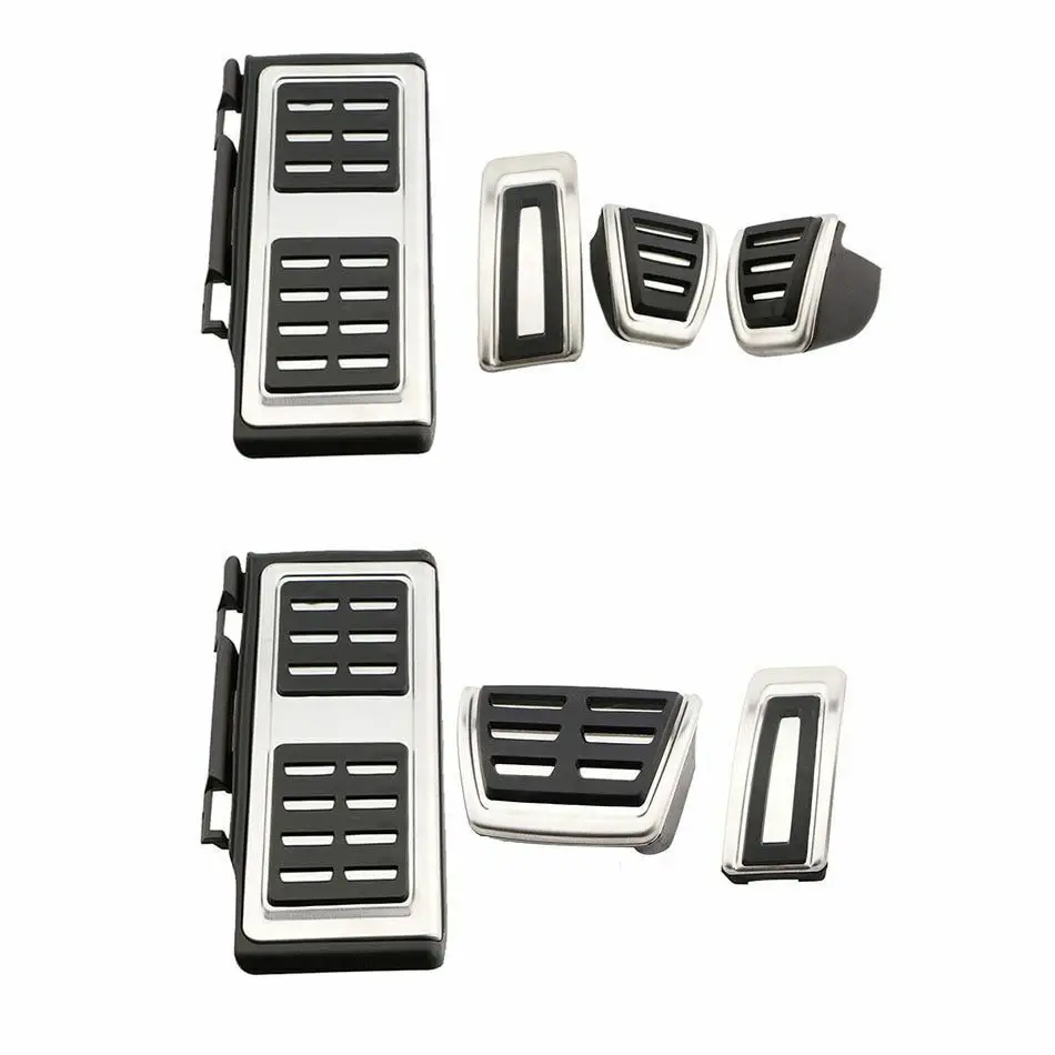 Gas Brake Pedal Cover Trim Fit For VW Tiguan 2017-2020 Passat B8 Golf 7 T-cross Troc/Skoda Octavia A7 Golf 7 /Seat Leon 5F MK3