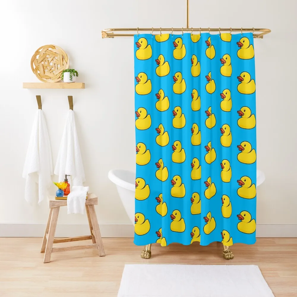 

Rubber Duck Shower Curtain For Shower For Bathrooms Shower For Bathrooms Anime Curtain