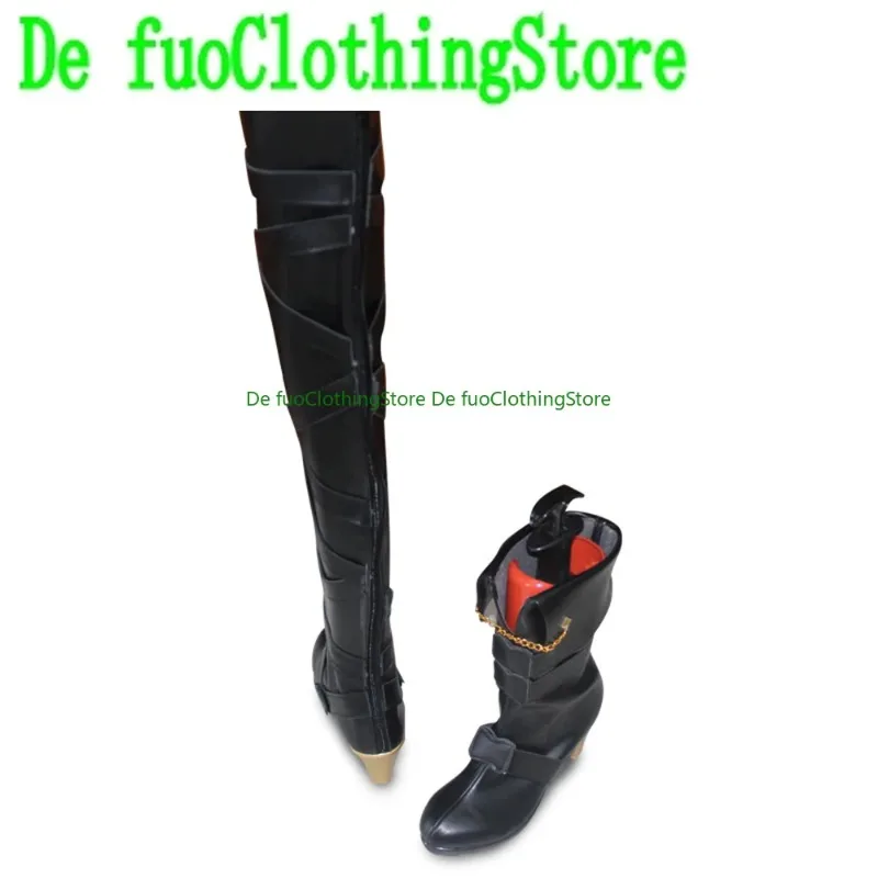 Defuo Hololive Aster Arcadia Cosplay Schoenen Laarzen Spel Anime Spel Rollenspel Halloween Party Props Schoenen Laarzen