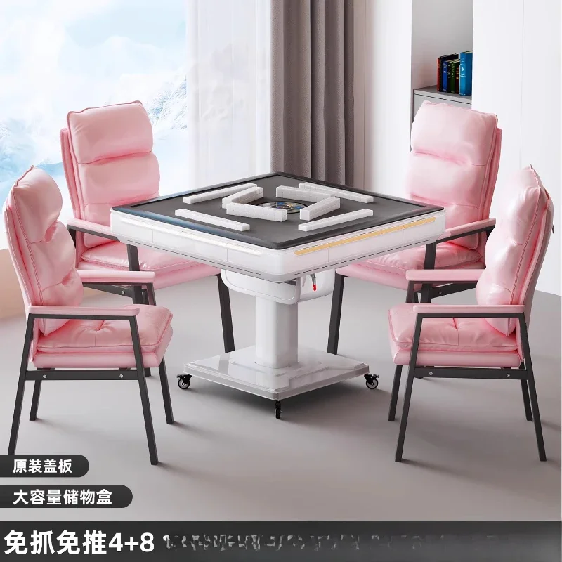 ماكينة جونغ A3020 4 plus 8 مجانية، طاولة جونغ أوتوماتيكية مزدوجة الأغراض، قاعدة أسطوانية أوتوماتيكية قابلة للطي #2