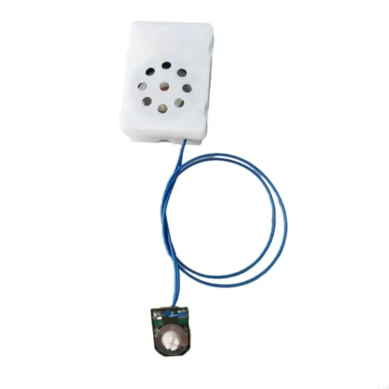 2025 زر مربع موسيقى جديد قابلة للضغط على وحدة الصوت القابلة للتسجيل ، فخم