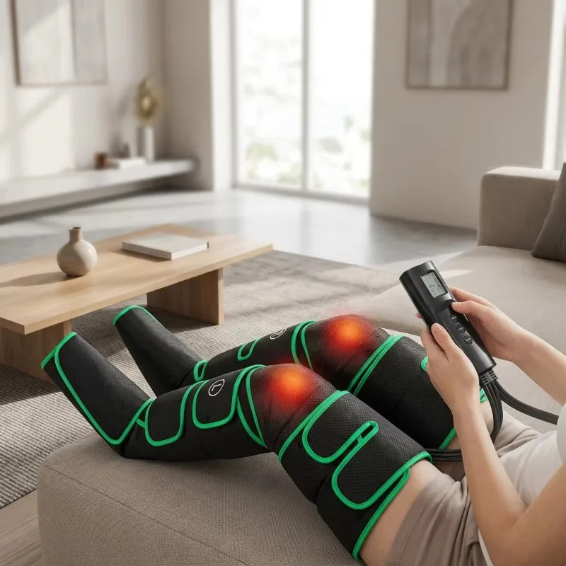 Air Compress Pressotherapy Therapy Machine Presoterapia Compression Boots Piernas Recovery Leg Massager System