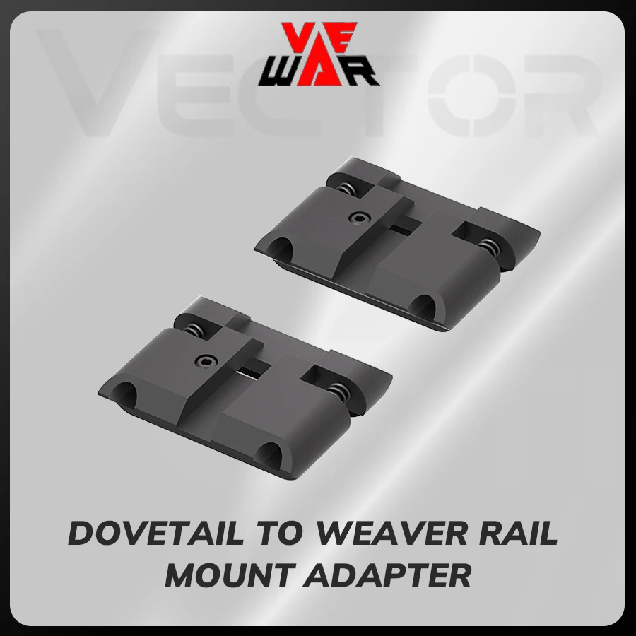 

Векторная оптика «ласточкин хвост» к креплению Weaver, 2 шт., цельнометаллический для охоты и тактики