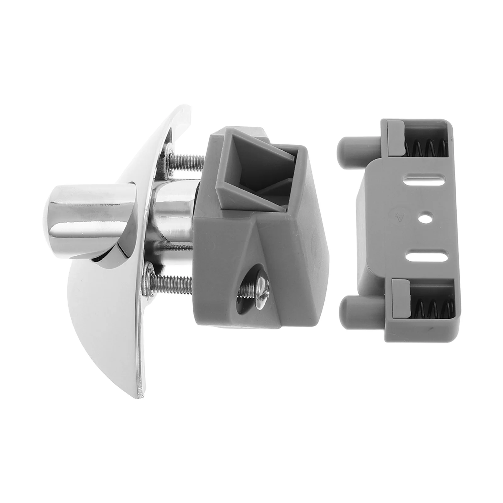 Premium Push Button Latch Lock For Rv Boat Camper Cabinet Door Keyless Durable Versatile Easy Install Discreet