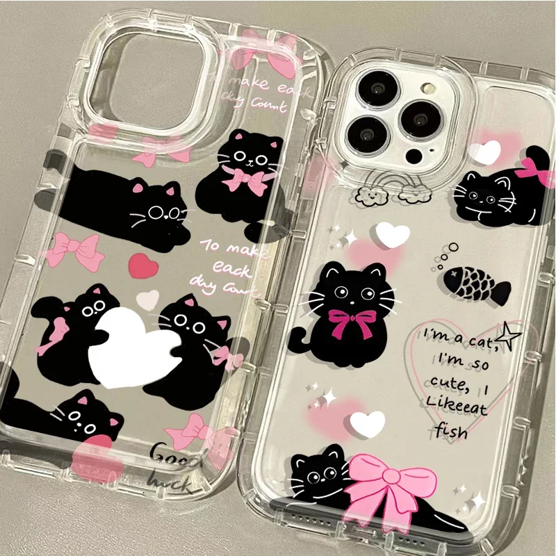 Hamburger Lovely Dog Puppy Cat Case For iPhone 16 15 14 13 12 11 Pro Max XS X XR 8 7 Plus SE 2020 Shockproof Clear Silicone Capa