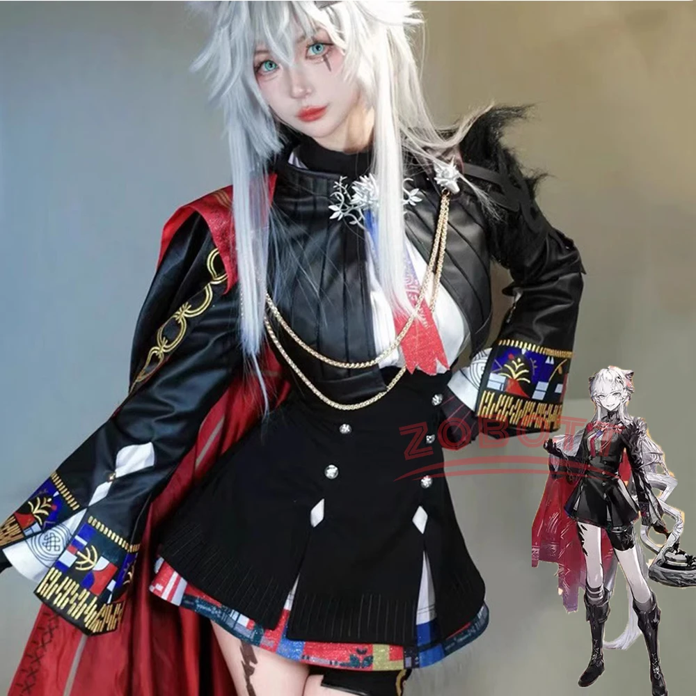 Arknights Lappland The Decadenza Women Cosplay Costume Lappland Cos Game Anime Party Uniform Hallowen Play Role Clothes Clothing