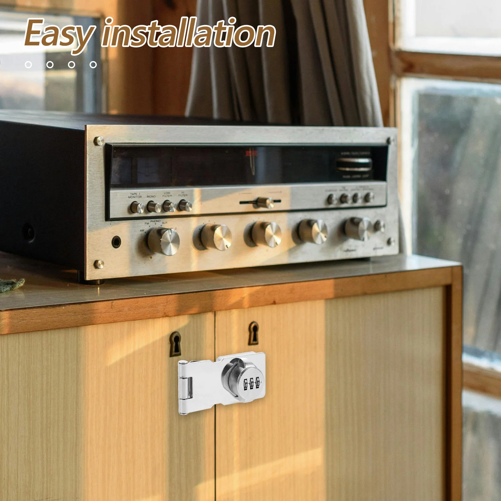 كلمة المرور للدرج قفل خزانة الملفات قفل مجمع ميكانيكي لخزانة صندوق البريد الصالة الرياضية مكتب أقفال خزانة #3