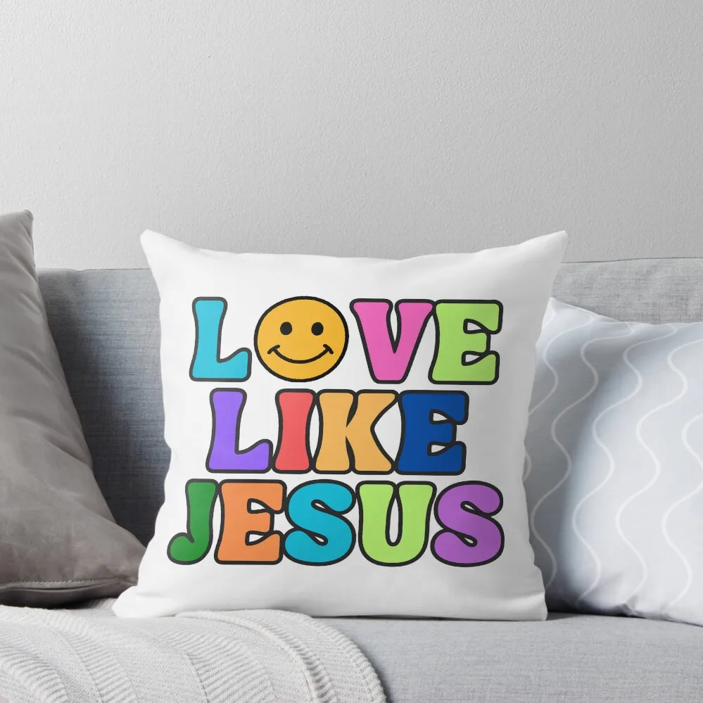 

Love Like Jesus Throw Pillow Decorative pillow case Decorative Pillow Covers For Sofa autumn pillowcase luxury decor