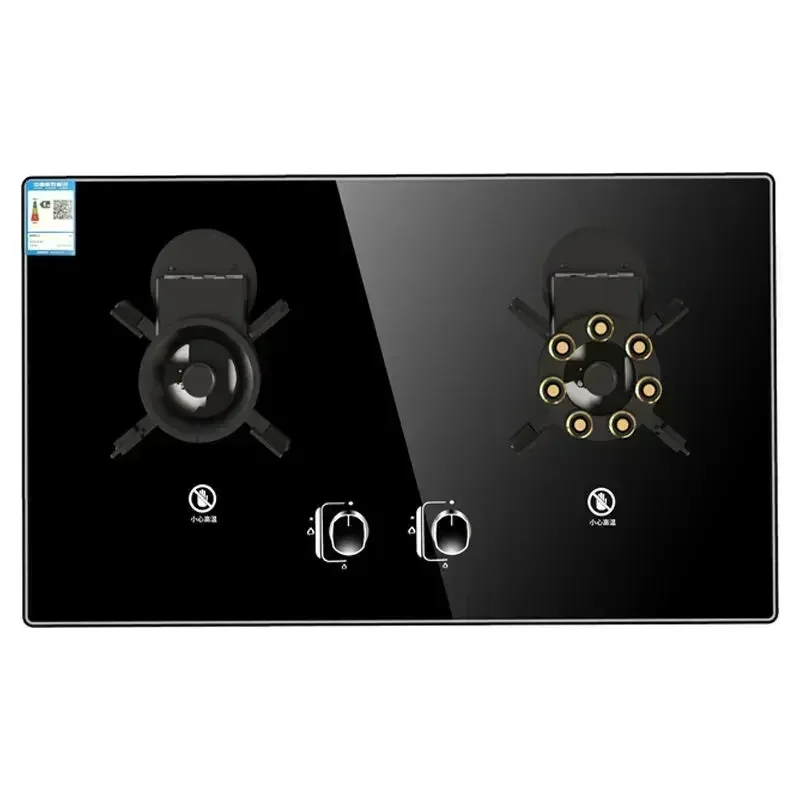 

Gas double stove household embedded desktop natural and liquefied gas stove fire stove