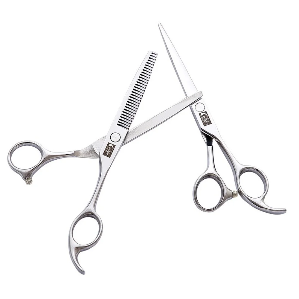 6 Inch Professional Hair Cutting Scissors Hairdressing Barber Salon Pet Dog Grooming Shears BK035