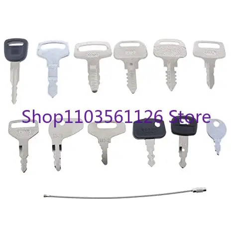 12 مجموعة مفاتيح الإشعال لمعظم موديلات جرار كوبوتا B L M BX 12343 53700 S8077 459A 68920 393 373 #4