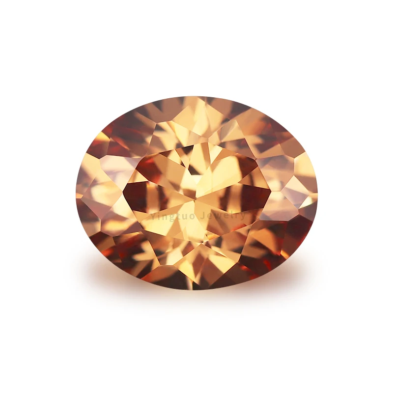 

Овальный кубический цирконий, цвет D-шампанского, 5А, свободный синтетический драгоценный камень CZ, 3x5 ~ 7x9 мм, циркон