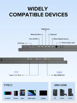 PERFECT 24,5 10 nejlepší prodej 24palcový přenosný monitor - №10