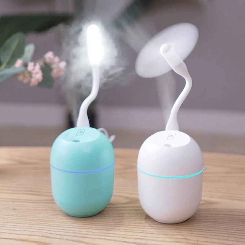 Tragbare 220ml Micro Elektrische Luftbefeuchter Air Diffusor USB Kühlen Nebel Sprayer mit Atmosphäre Nacht Licht für Home Auto