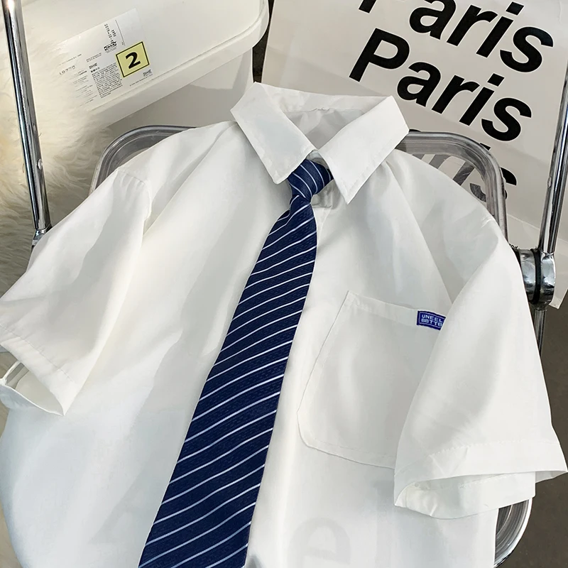 White Casual Loose … - image