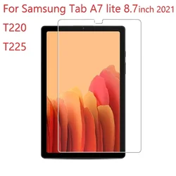 For Samsung Galaxy Tab A7 Lite SM-T225 T220 8.7 inch Screen Protective Film Anti-Scratch 9H Hardness Tablet Tempered Glass 2021