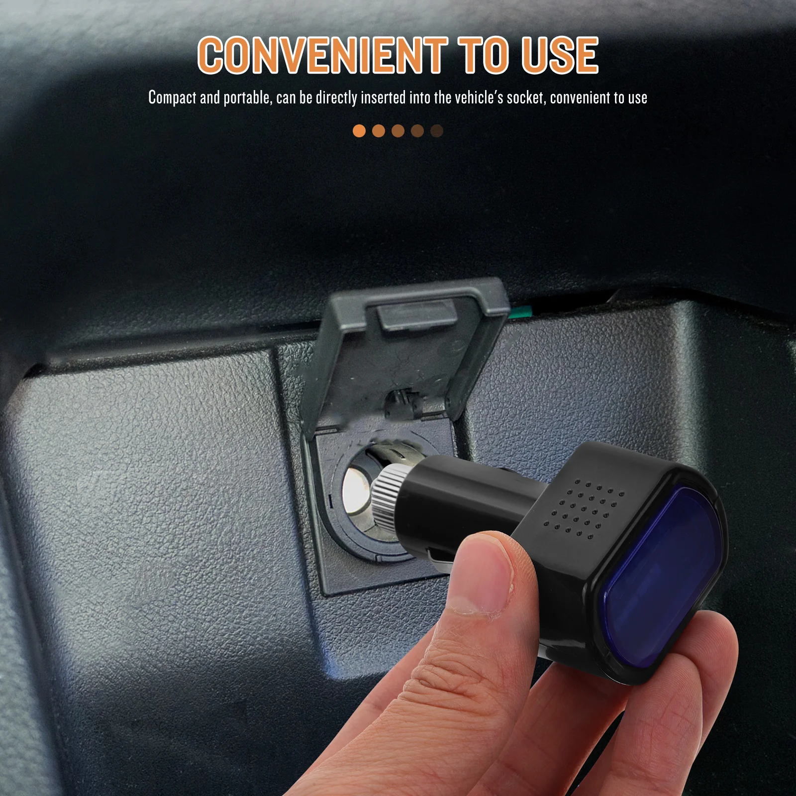 

Auto Voltmeter Digital Voltage Tester Gauge Led Display For Car Truck Voltage Monitor Stable