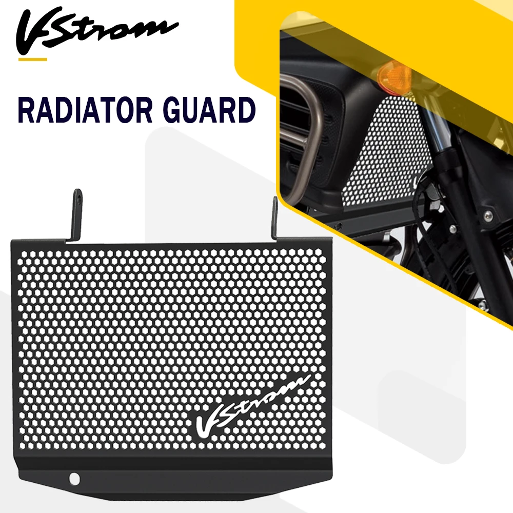 

For Suzuki Vstrom V-strom 650 VSTROM650 2012-2022 2023 V-STROM650 Motorcycle Accessories Radiator Grille Guard Cover Protector