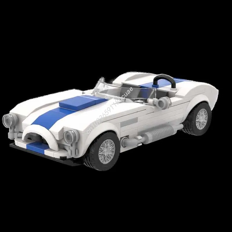 

244 шт. MOC Shelby Cobra City Champions суперкар модель строительные блоки дети образование игрушки для рукоделия на день рождения DIY рождественские подарки