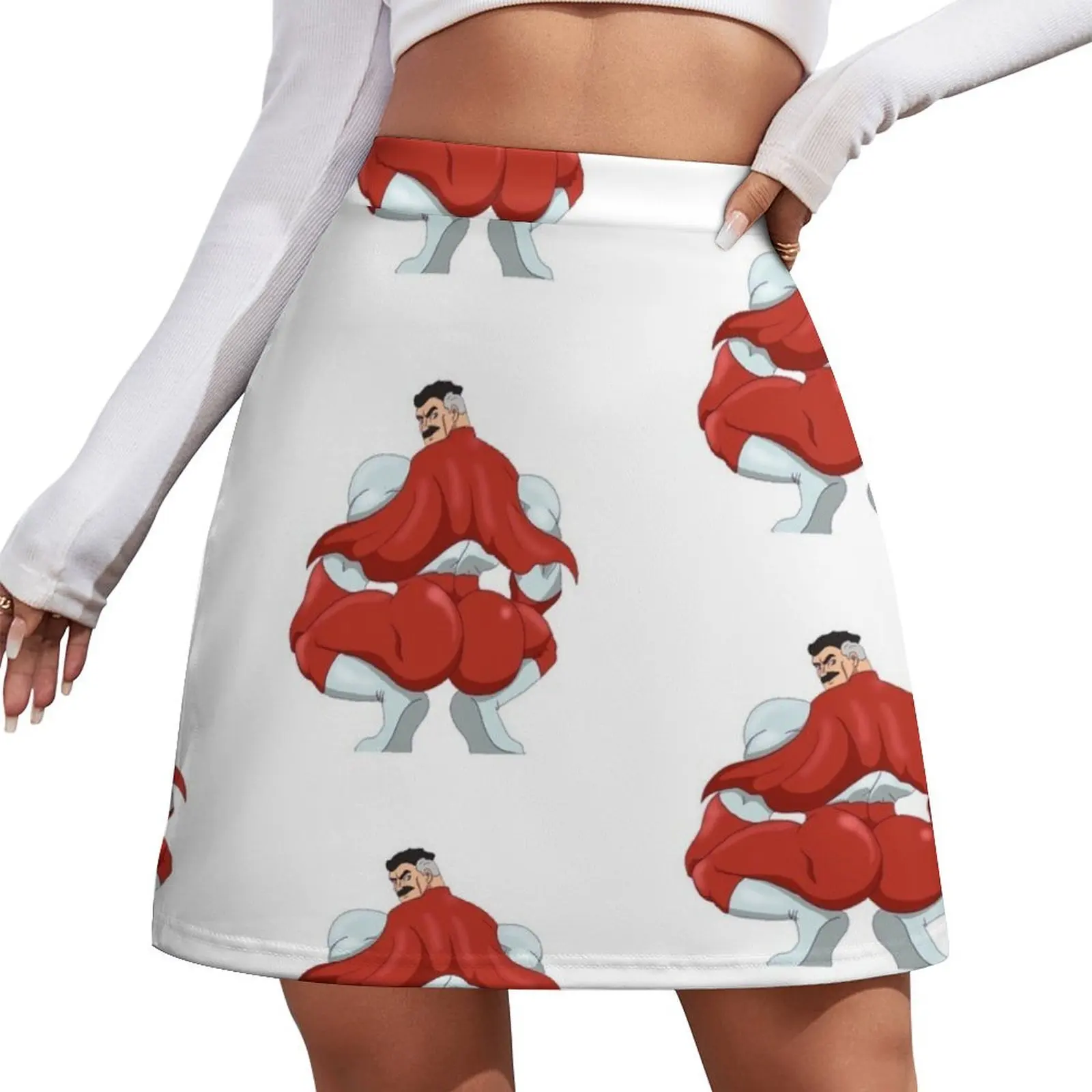 

Dumb Thick Omni-Man Mini Skirt women's clothing trend 2026 Woman short skirt Kawaii