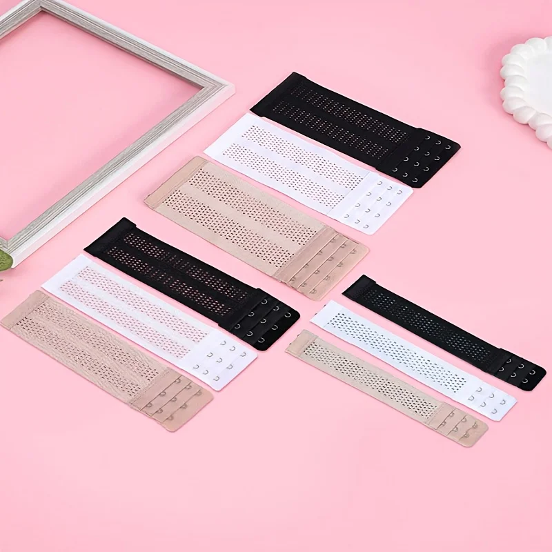Elastic Undergarment Extension Belt for Ladies with Hook-and-Loop Fastening Durable Fashionable Accessory