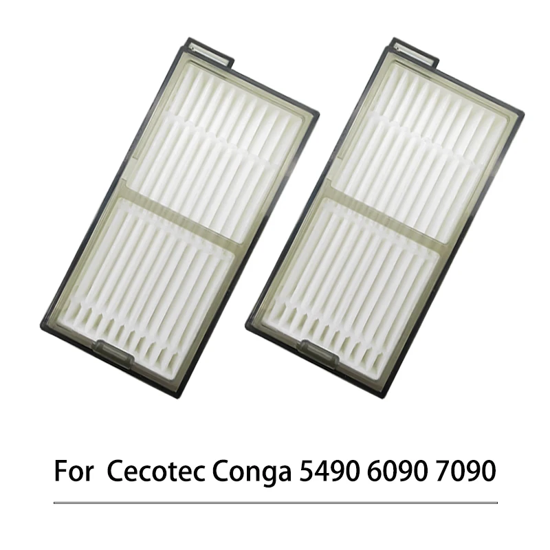 For Cecotec Conga 5490 6090 7090 Robot Vacuum Cleaner Hepa Filter Replacement Spare Parts Accessories