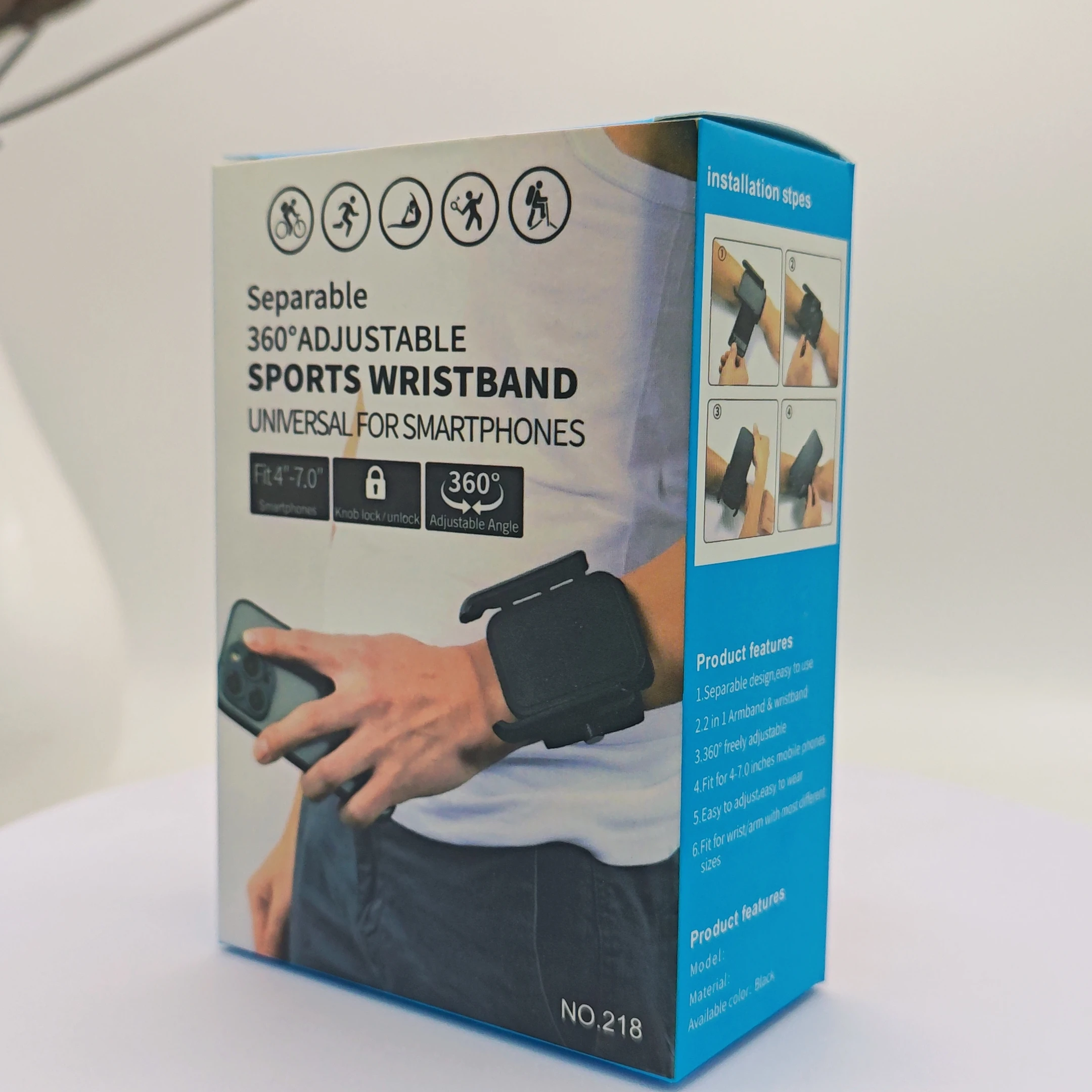 

Sports Wrist Bag Armband Sports Armband Mobile Phone Holder Phone Wrist Holder Suitable Sports Fitness Riding